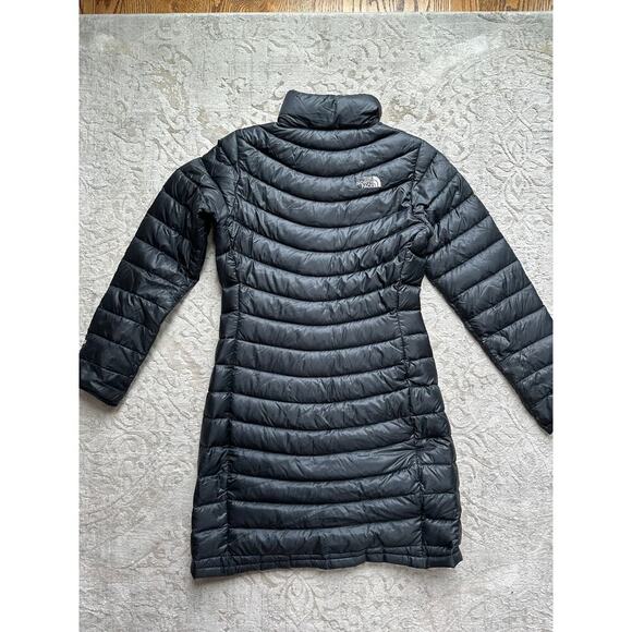 The North Face Women's XS 700 Down Gotham Long Puffer Coat Black Warm - Picture 3 of 9